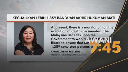 Mandatori | Majlis Peguam gesa kecualikan hukuman mati banduan akhir