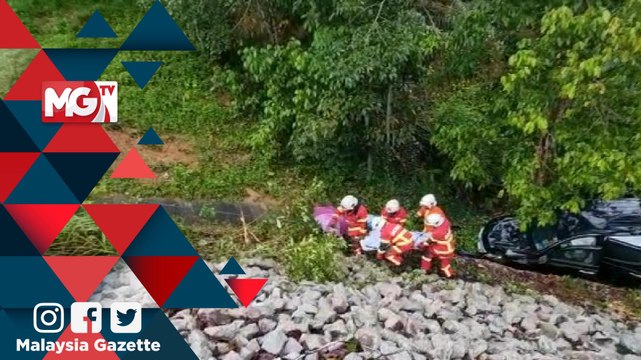 MGNews : Dua Maut Kenderaan Terhumban Dalam Gaung