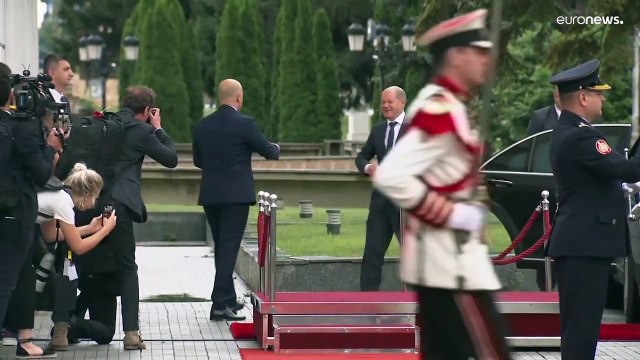 Шольц призвал начать переговоры о вступлении Северной Македонии в Европейский Союз
