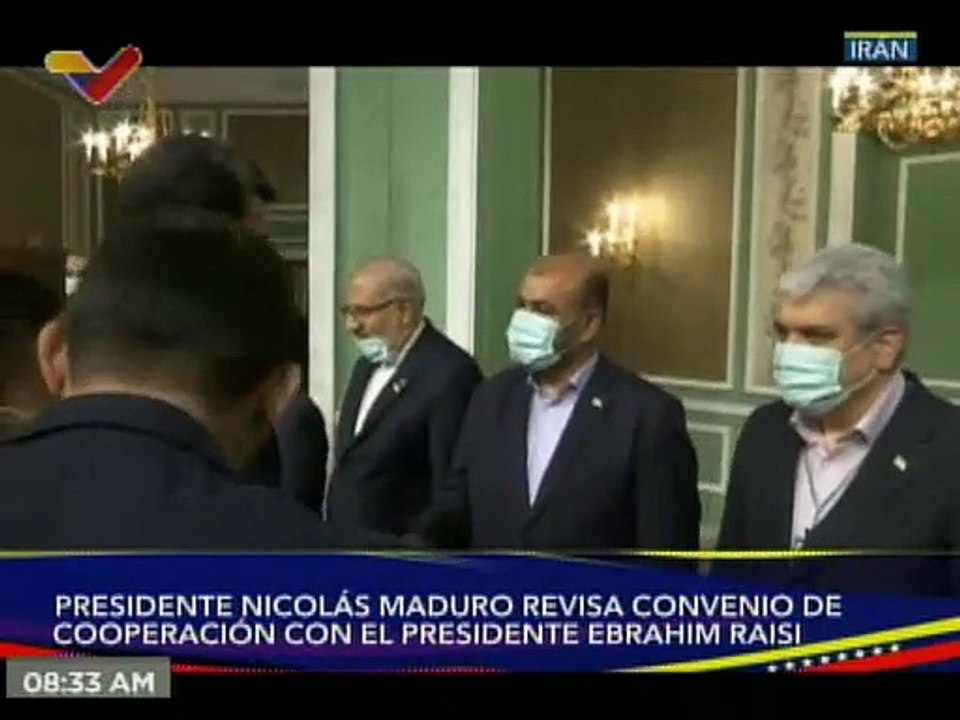 Venezuela e Irán revisan convenio de cooperación estratégica planificado por veinte años