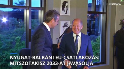 Mitszótakisz: a nyugat-balkáni országoknak 2033-ig kéne csatlakozniuk