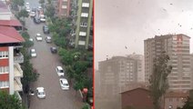 Ankara ve Aydın sele teslim! Araçlar suya gömüldü, binaların çatısı uçtu