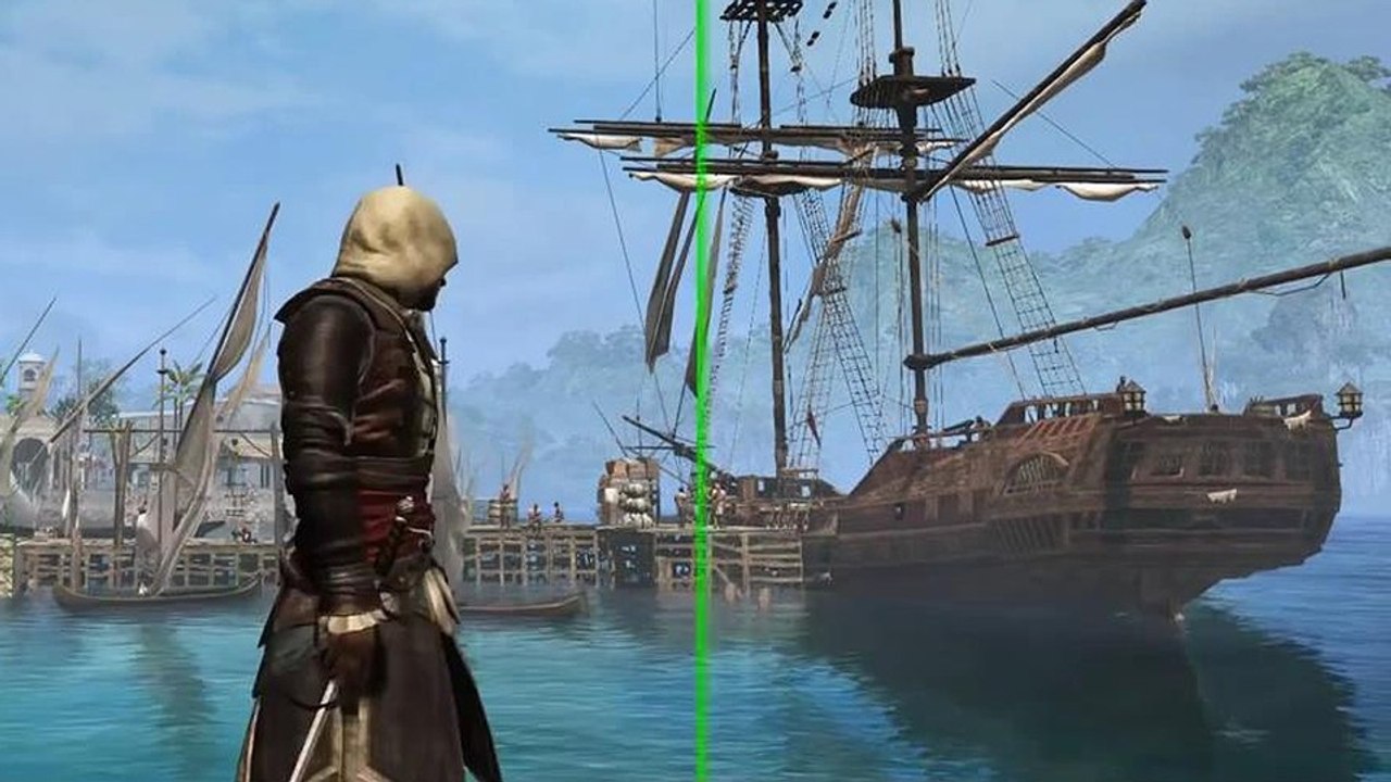 Assassin's creed 4: black flag - gameplay-video: bessere optik in der pc-version