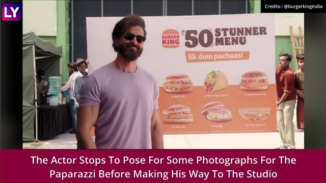 Hrithik Roshan Calls Out Burger King For Their 'Celebrity Endorsement' Video