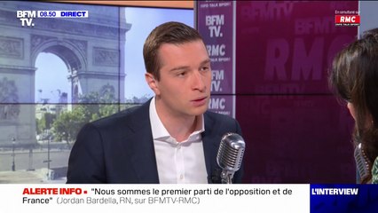 Jordan Bardella: "Nous porterons à l'Assemblée nationale une loi contre l'idéologie islamiste"