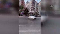 Drift yaparak trafiği tehlikeye düşüren sürücüye para cezası