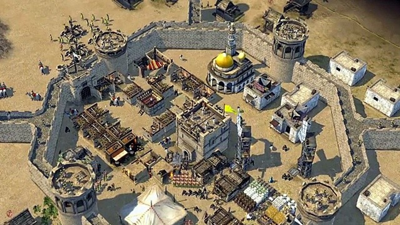 Stronghold Crusader 2 - Vorschau-Video aus der Pre-Alpha-Version
