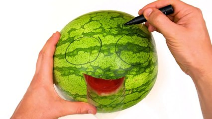 Amazing Watermelon Party Tricks - Part 01
