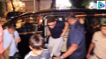 Amir Khan Along with Son Azad Khan Spotted At Tanishq Jewellery In Bandra