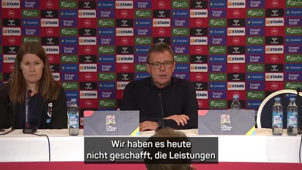 Rangnick: niederlage “geht heute in ordnung”