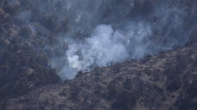 Gran incendio forestal en California