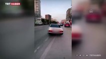 Adana'da drift yapan sürücüye para cezası uygulandı