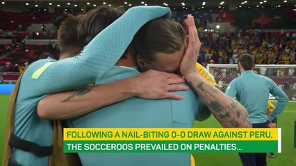 Australia celebrate World Cup qualification