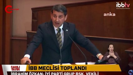 İYİ Parti'li İbrahim Özkan: “eğer siz bu ülkede eğrinin, doğrunun, farkındaysanız çürüksünüz. geri kalan lafı söylemiyorum”