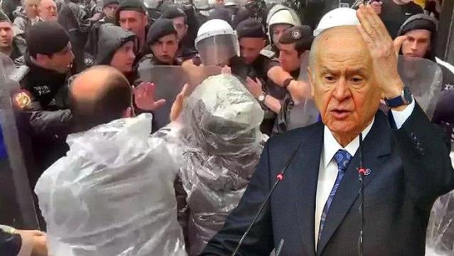 Son Dakika! Bahçeli'den polise yumruk atan DBP'li vekile zehir zemberek sözler: Böyle bir şerefsizliğe hangi ülke ruhsat verir?