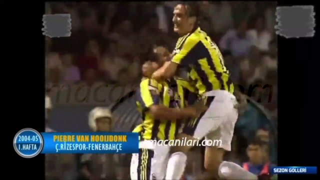 Çaykur Rizespor 2-2 Fenerbahçe [HD] 06.08.2004 - 2004-2005 Turkish Super League Matchday 1 (Only Fenerbahçe's Goals)