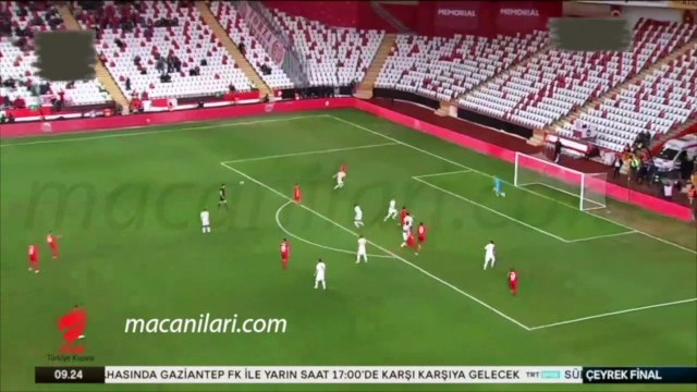 Antalyaspor 0-0 Demir Grup Sivasspor [HD] 06.02.2020 - 2019-2020 Turkish Cup Quarter Final 1st Leg