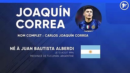 La fiche technique de Joaquin Correa