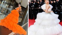 KKK 12 Shivangi Joshi का Ruffle Gown Urvashi Rautela Cannes 2022 Look Copy | Boldsky *Entertainment