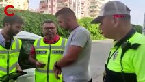 Adana'da işlek caddede drifte 9 bin lira ceza