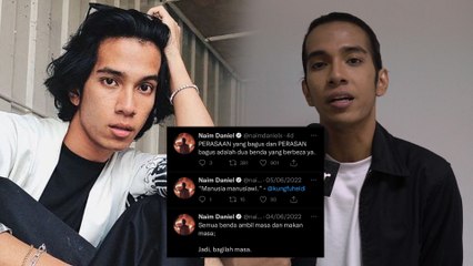 Lantang bersuara di media sosial! Naim Daniel bukan nak hentam sesiapa, anggap teguran netizen sebagai ingatan tuhan
