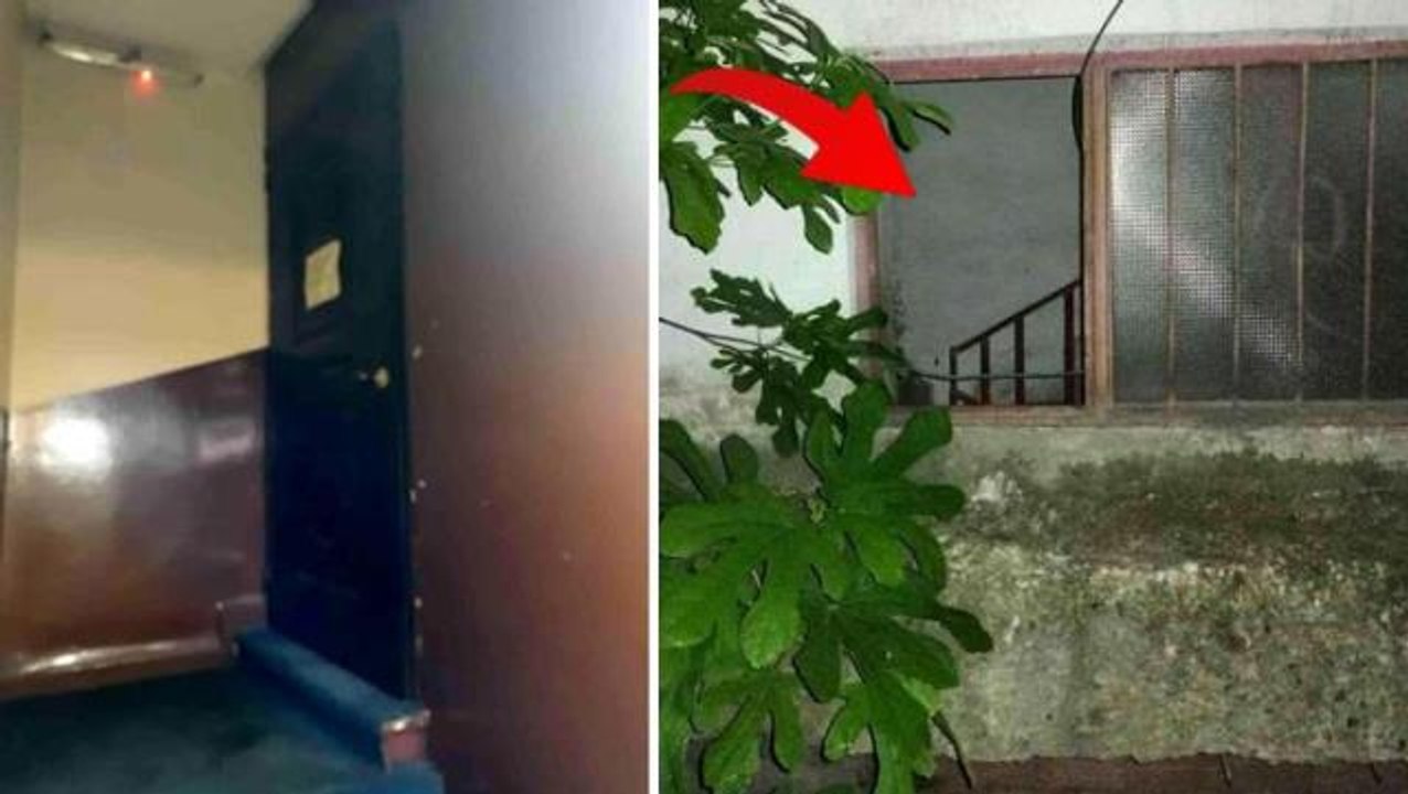 Fuhuş baskınında hayrete düşüren görüntü! Kaçma...