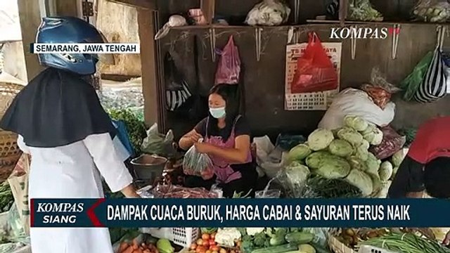 Dinas Perdagangan Kota Semarang Duga Penyebab Mahalnya Harga Cabai dan Sayur Akibat Cuaca Ekstrem