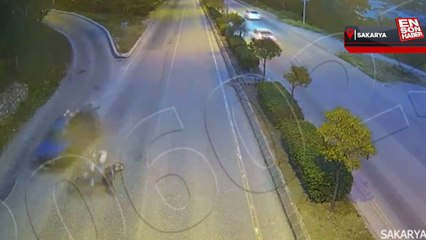 Sakarya genelinde gerçekleşen kazalar kamerada