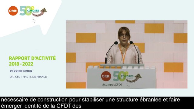 REPLAY 50e Congrès CFDT - mardi 14 juin 2022 - 8h30/10h30