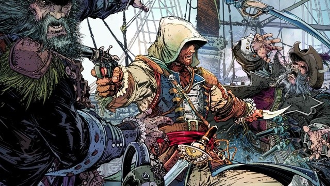 Assassin's Creed 4: Black Flag - Trailer: Todd McFarlane zeichnet den Assassinen-Piraten