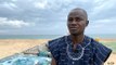 Ghana's coastline recedes, threatening communities