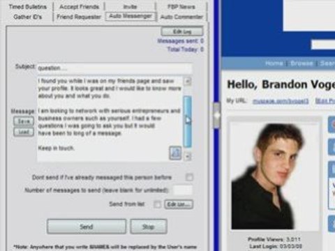 New MySpace Tutorial and Training!