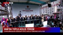 Dikkat çeken anlar! Erdoğan tam kurdeleyi kesecekken...