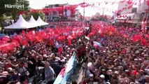 Cumhurbaşkanı Erdoğan, Van Beşyol Meydanı'nda düzenlenen toplu açılış törenine katıldı