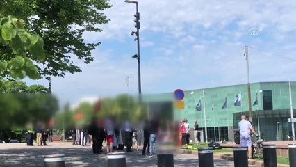 Finlandiya'da terör örgütü YPG/PKK yandaşları gösteri yaptı