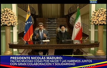 Mapa de cooperación Irán-Venezuela prioriza producción alimentaria, científica y tecnológica