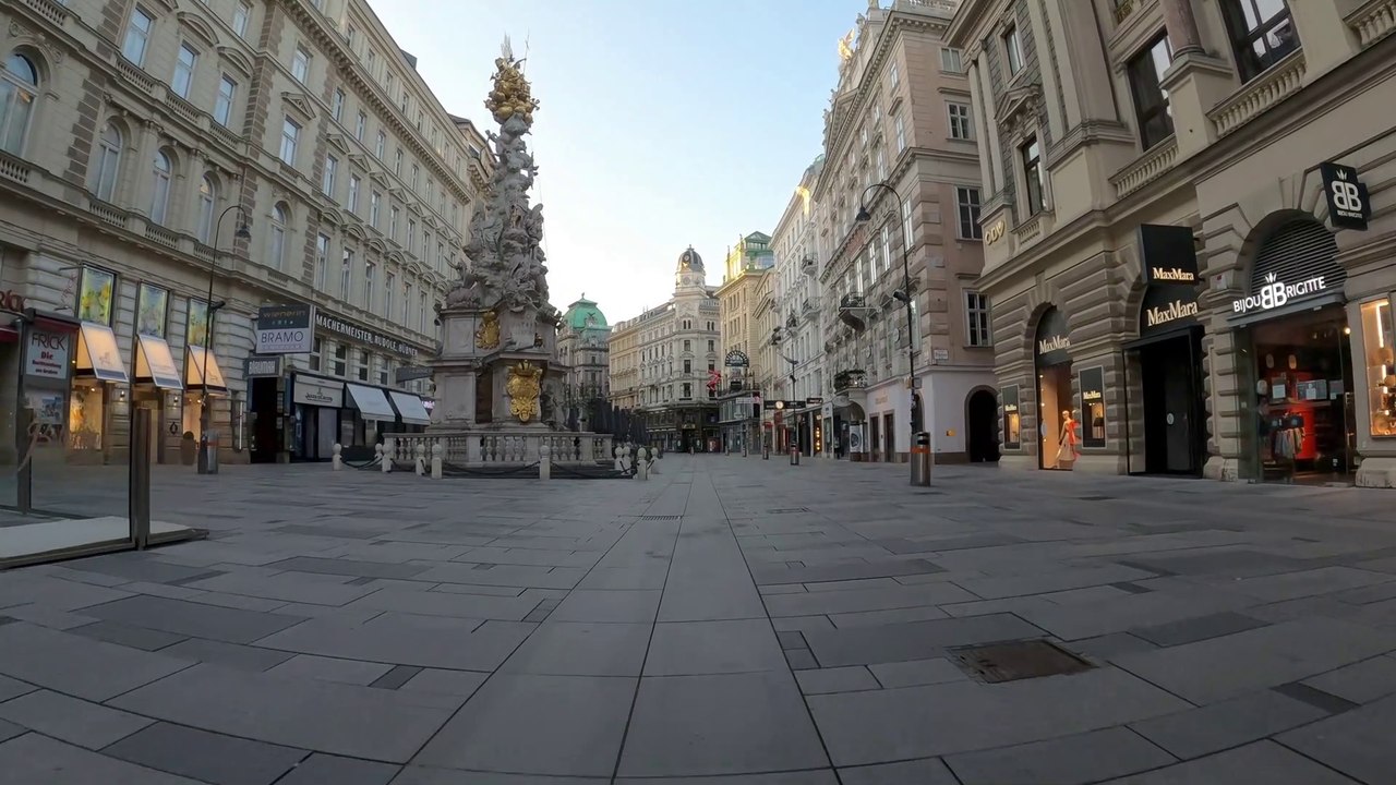 Vienna * Wien: Graben & Stephansplatz  frühmorgens