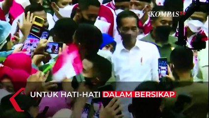 Jokowi Ingatkan Relawan Hati-hati Bersikap: Jangan Mentang-mentang Relawan Jokowi, Ojo Dumeh