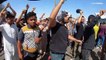 العراق.. احتجاجات غاضبة للعمال أصحاب العقود وإغلاق لطريق بغداد البصرة الرئيسي