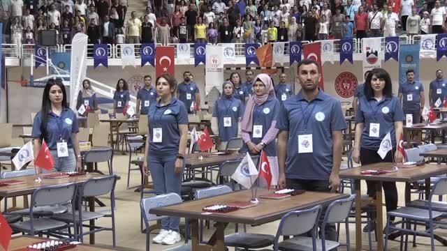 DİYARBAKIR - 4. Türkiye Akıl ve Zeka Oyunları Turnuvası'nın finali