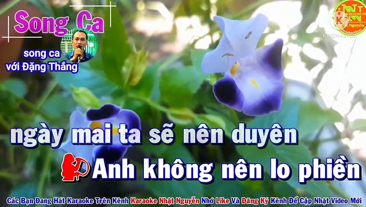 Karaoke Vợ Chồng Son - thiếu giọng nữ song ca với Đặng Thắng