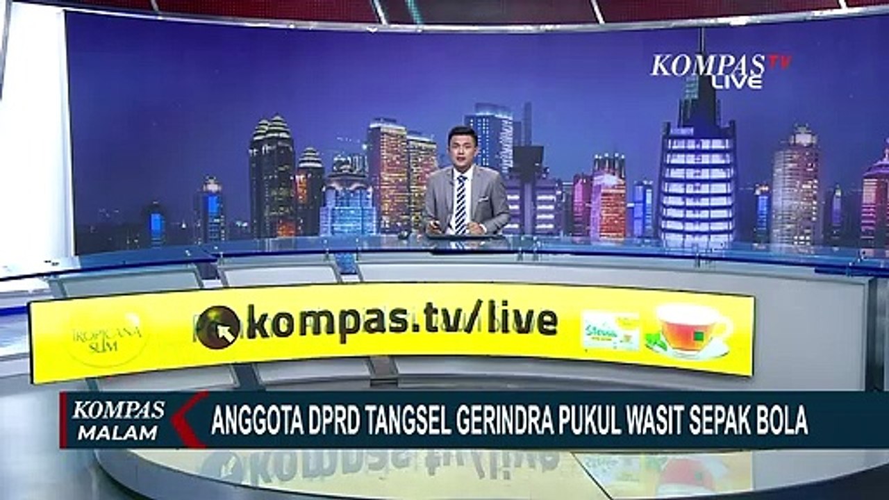 Diberi Kartu Kuning, Anggota DRPD Tangerang Selatan Fraksi Gerindra Pukul Wasit Sepak Bola!