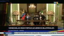 teleSUR Noticias 11:30 11-06: Venezuela e Irán firman acuerdos bilaterales