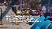 Aumentan molestias por trabajos en la calle Pavo Real en Aralias | CPS Noticias Puerto Vallarta