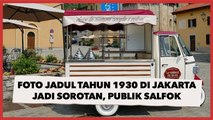 Foto Jadul Tahun 1930 di Jakarta Jadi Sorotan, Publik Salfok Lihat Penjual Es Legendaris Ini