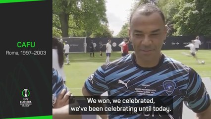 Cafu congratulates Mourinho on Conference League triumph