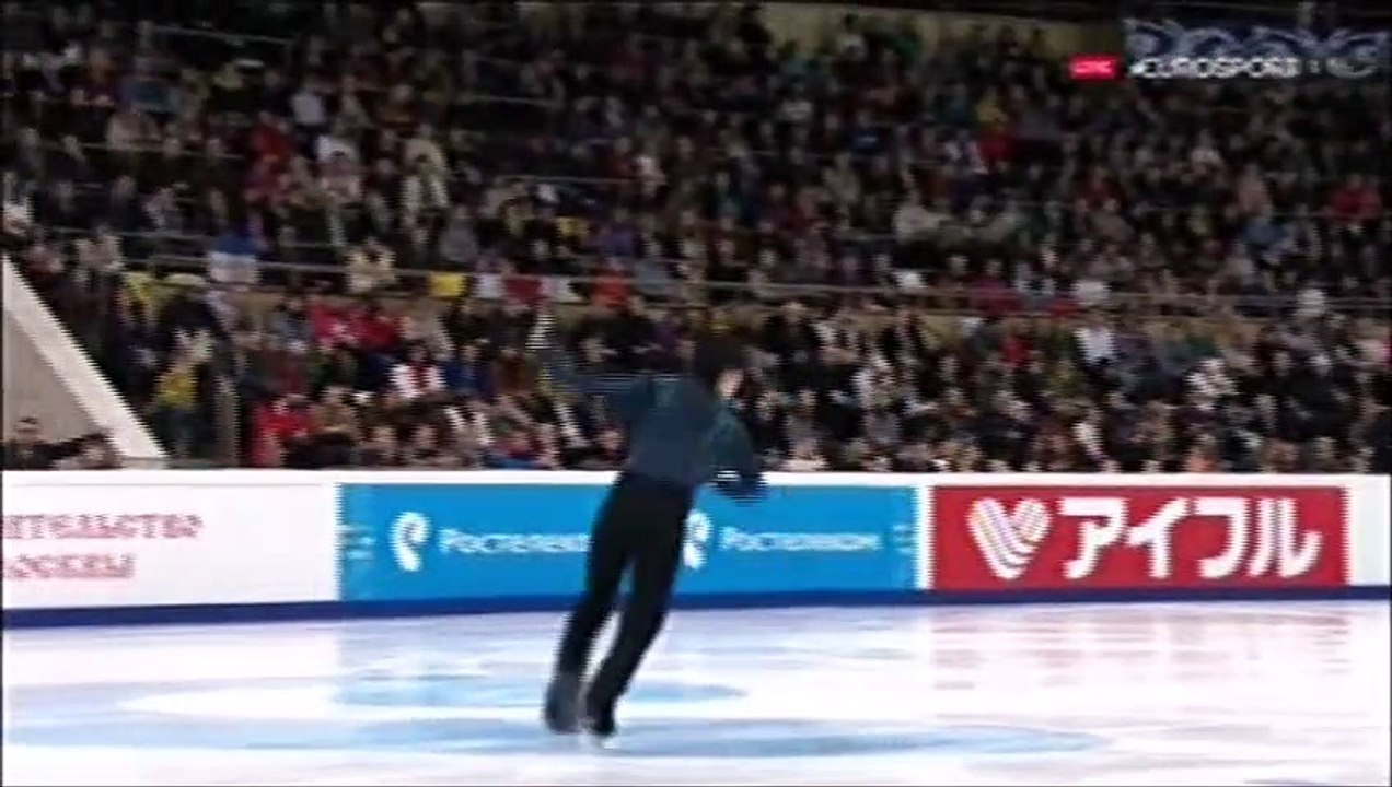 CoR15 - Commentators mention Hanyu (ESP ITA)