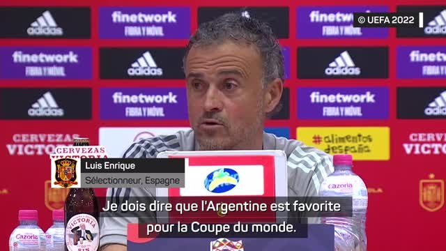 Espagne - Enrique : L'Argentine et le Brésil sont favoris pour le Mondial