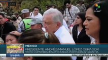 Pdte. López Obrador: No están solos van a seguir contando con nuestro apoyo