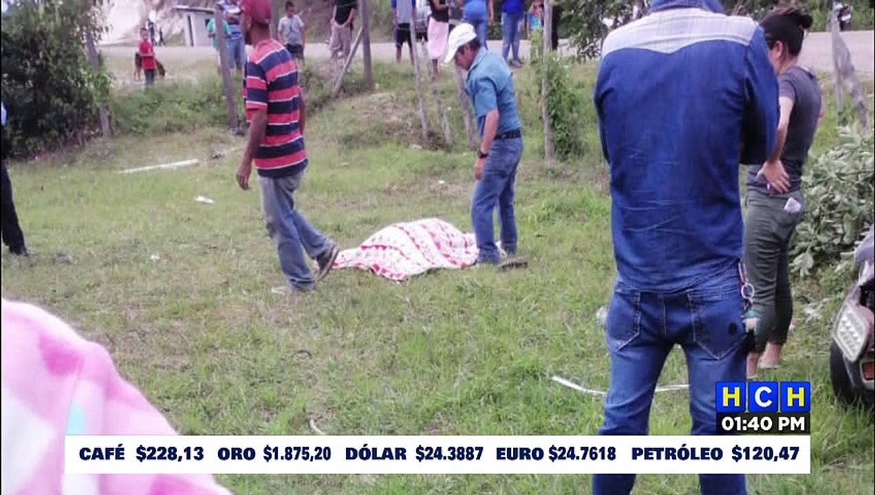 Una persona muerta en accidente vial a la altura de San Pedro de Tutule carretera a Marcala, La Paz